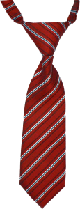 red tie PNG image-8198